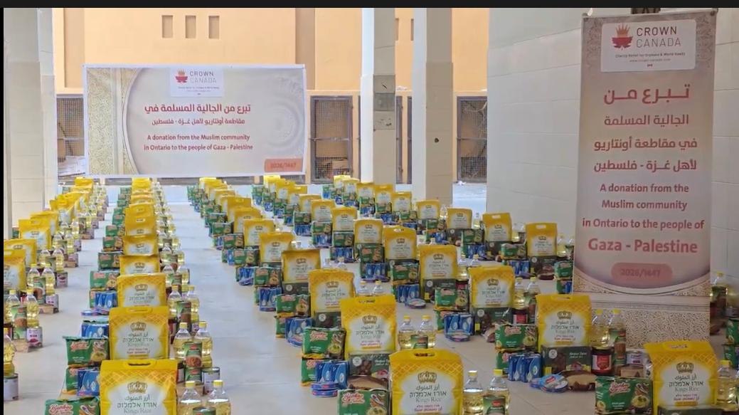 Preparing food parcels